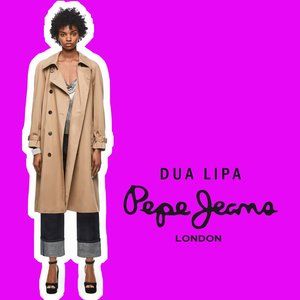 Dua Lipa X Pepe Jeans Reversible Trench 